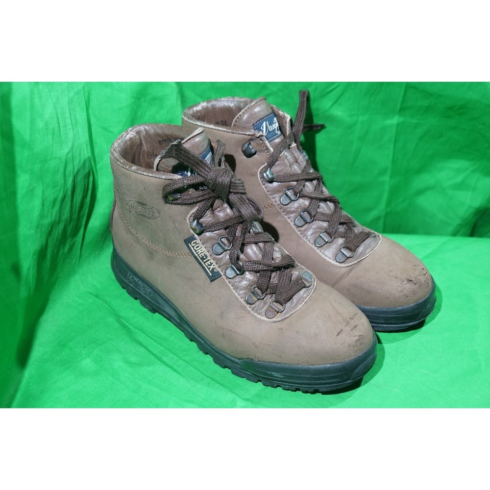 Vasque Sundowner Brown Leather Hiking Boots Mens Size 8‎ M Gore-Tex ITaly